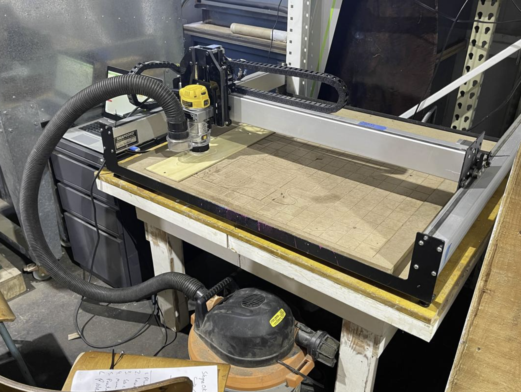 CNC equipment at FUBAR Labs