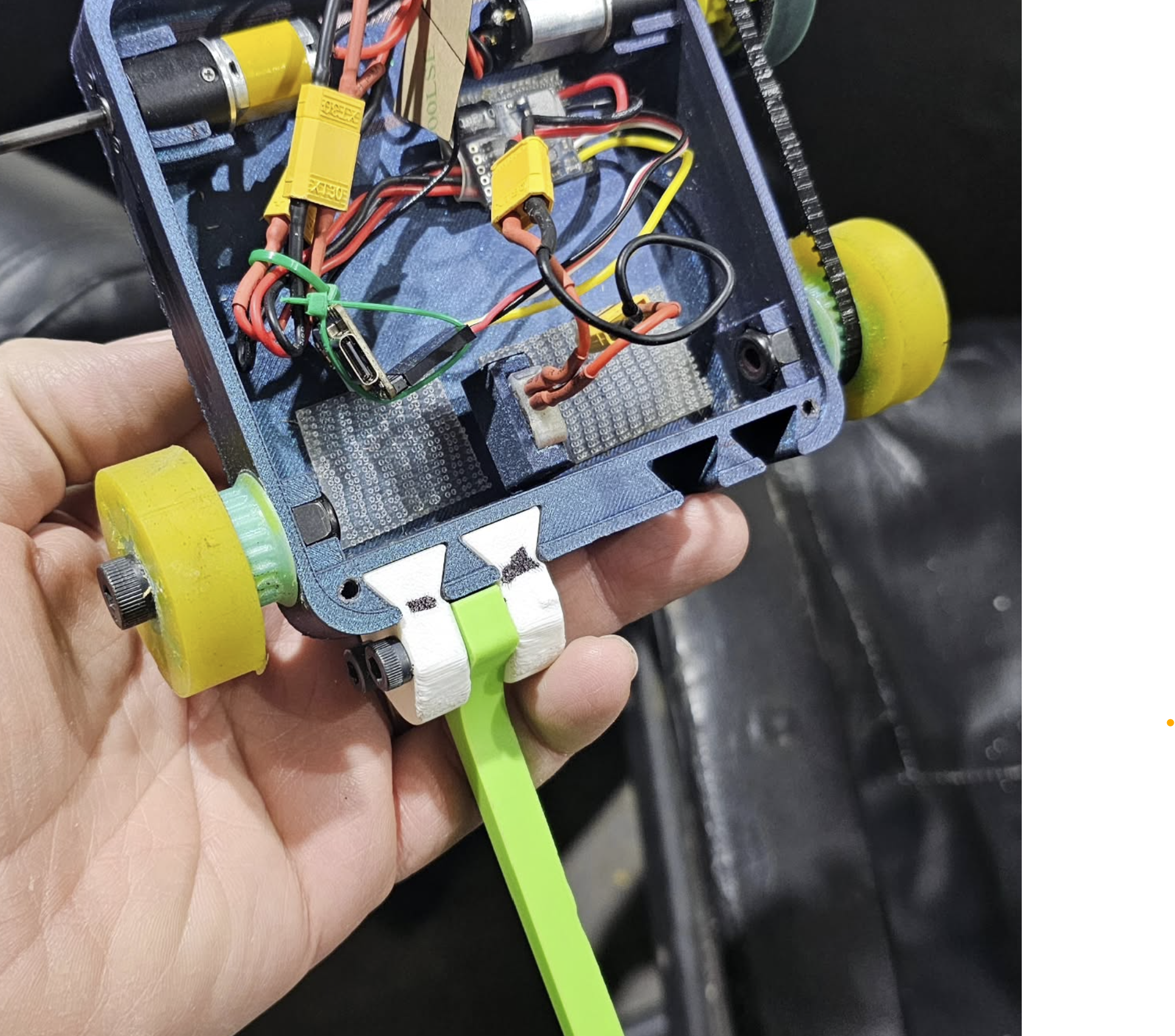 Combat robot built at FUBAR Labs